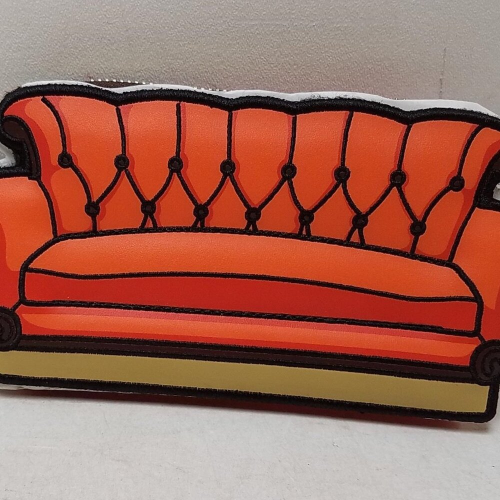 Loungefly “ FRIENDS” Orange Couch Sofa TV Series Wallet New With Tags!